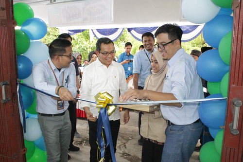 Koperasi Karyawan  PT Riau Andalan Pulp and Paper (RAPP) resmi meluncurkan unit usaha baru, Kopkar Mart, yang berlokasi di Town Site 1. (Foto: Andy Indrayanto)